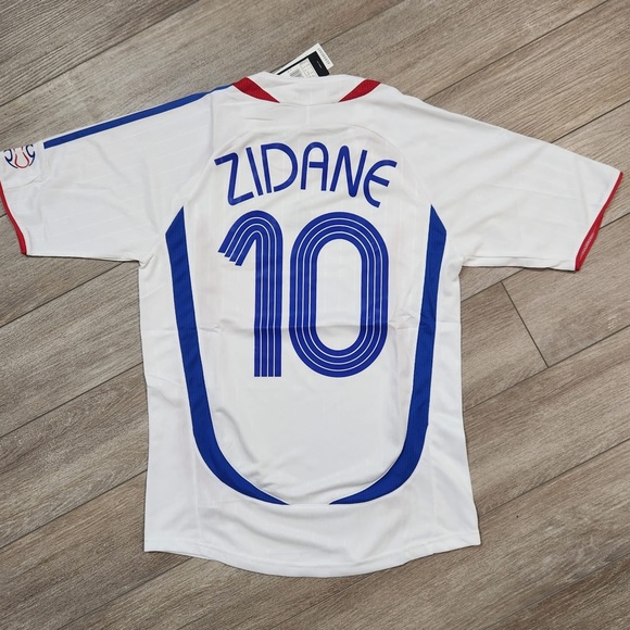 Francia WorldCup Final Retro Zidane 10 - Picture 1 of 8